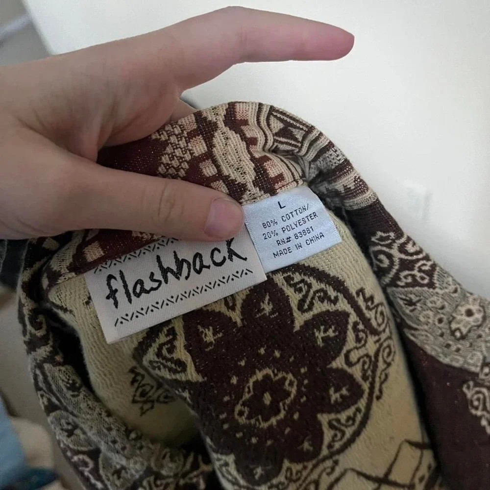 Vintage‎ Flashback Brown Tapestry Jacket